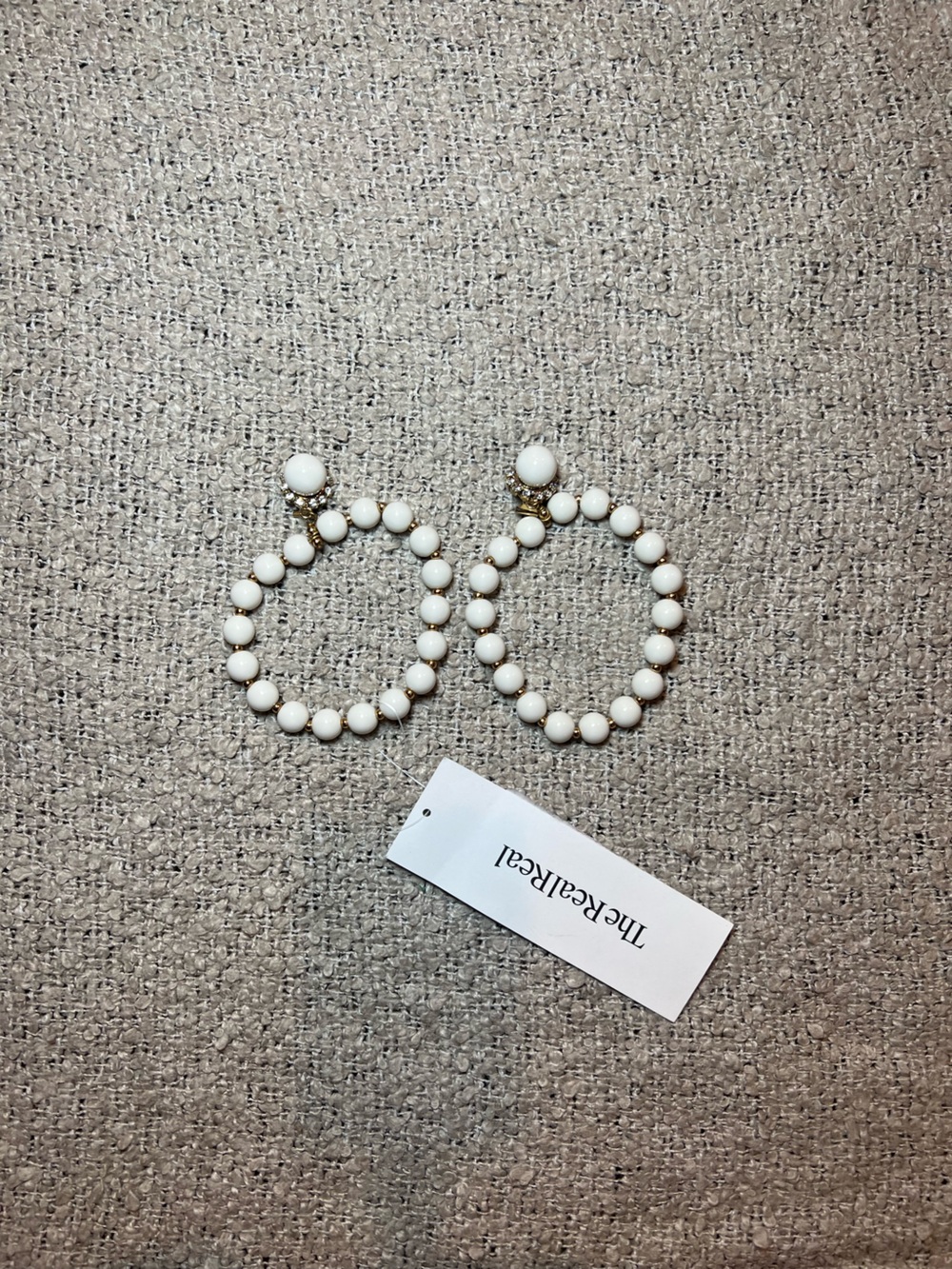 Carolina Herrera Women's Ball and Strass Crystal Drop Earrings